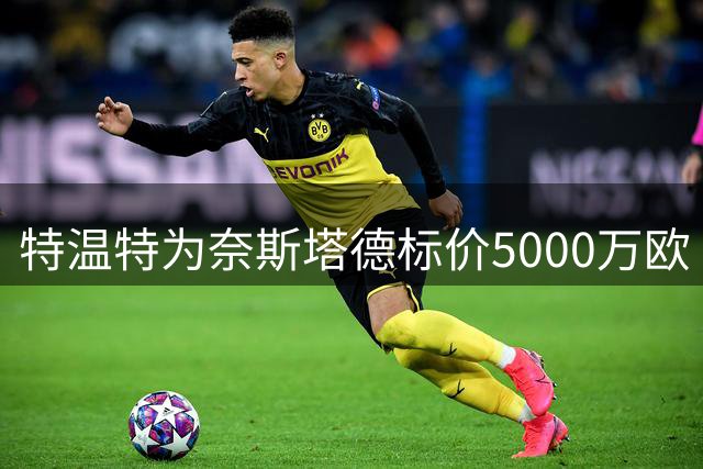 特温特为奈斯塔德标价5000万欧 巴萨引援或另有目标